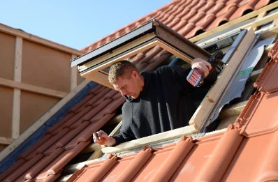 Pose de fenêtres de toit Velux à Augnax